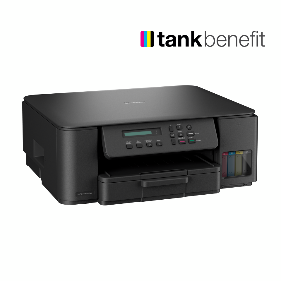 <p>DCP-T580DW avec logo Tankbenefit</p>