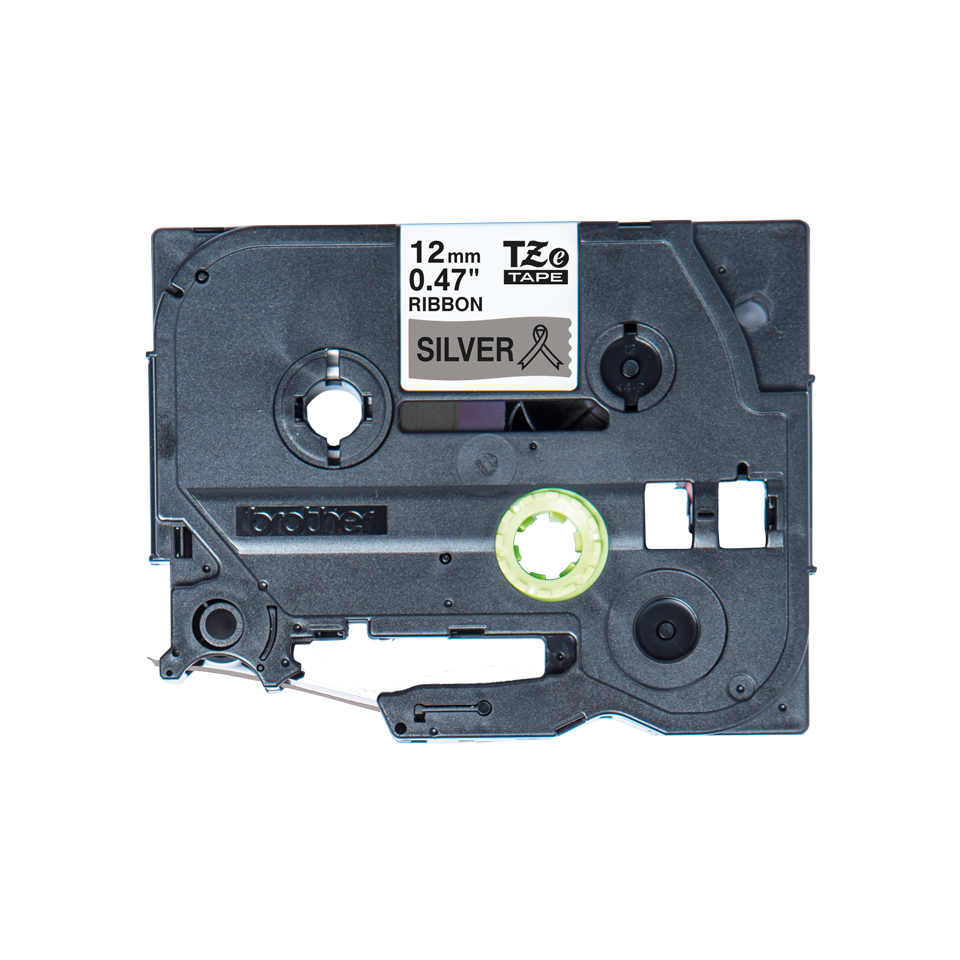 Brother TZe-R931 Black on Silver 12mm Ribbon Tape Cassette