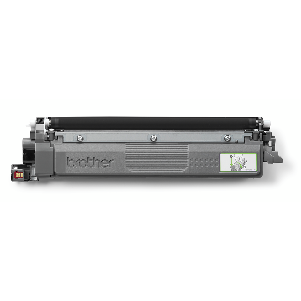 Brother TN248XLBK Black toner positioned facing front on a white background