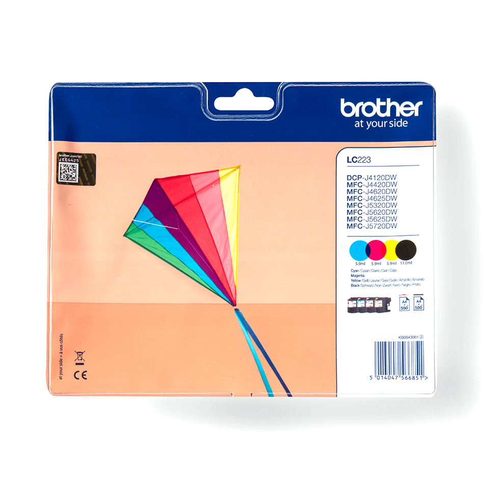 Brother 223 / 223XL / LC-223 / LC223 / LC223XL / LC-223XL tinta-ink-boja  YELLOW, zamjenska