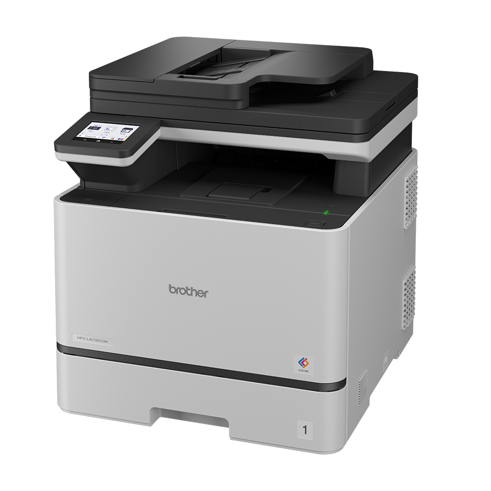 <p>MFC-L8730CDW printer left.</p>