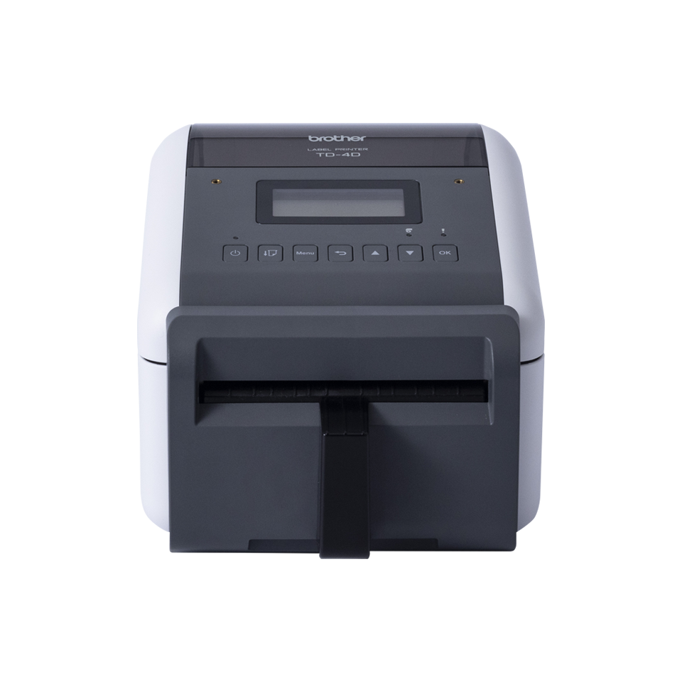 <p>TD4555DNWBFC - Brother's linerless 4 <br>inch desktop label printer.</p>