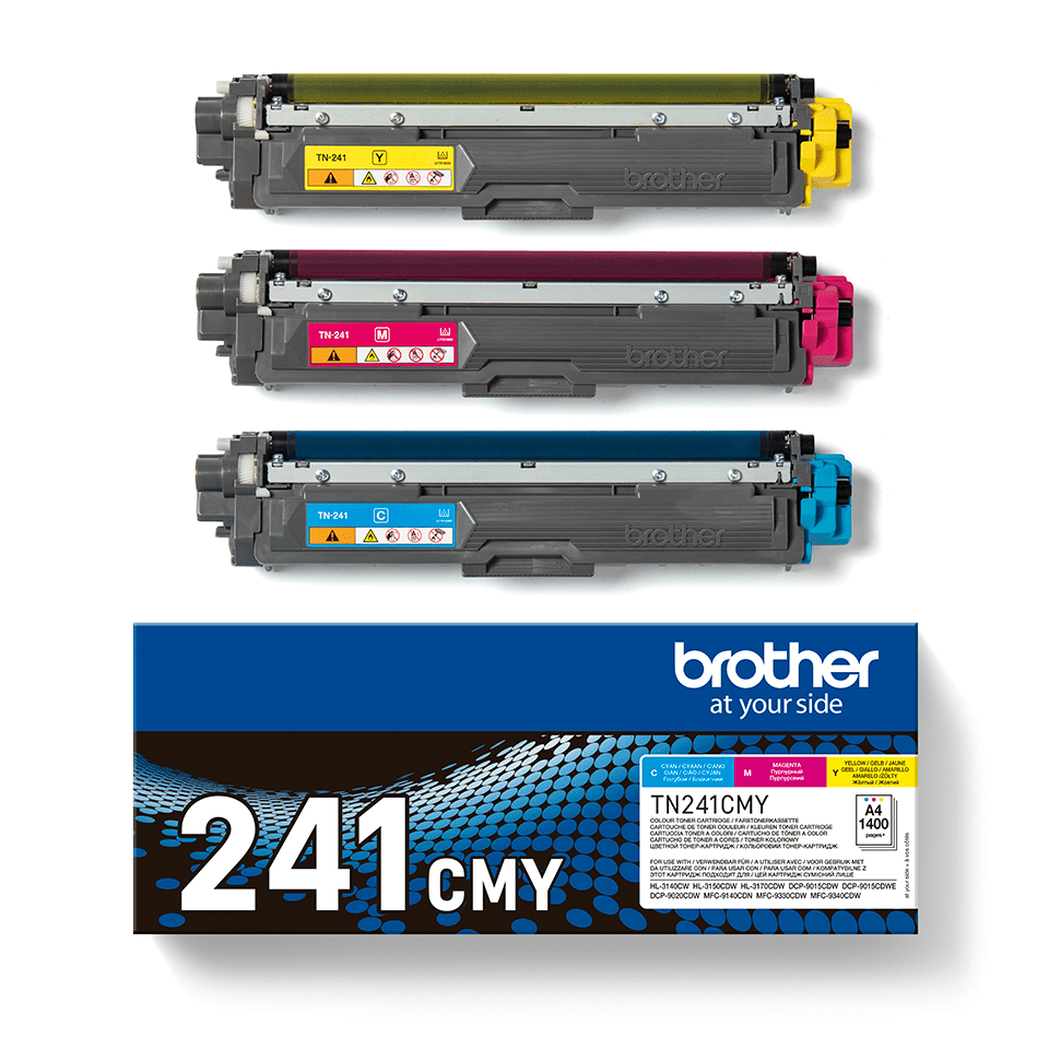 Toner authentique Brother TN-241 - Jaune