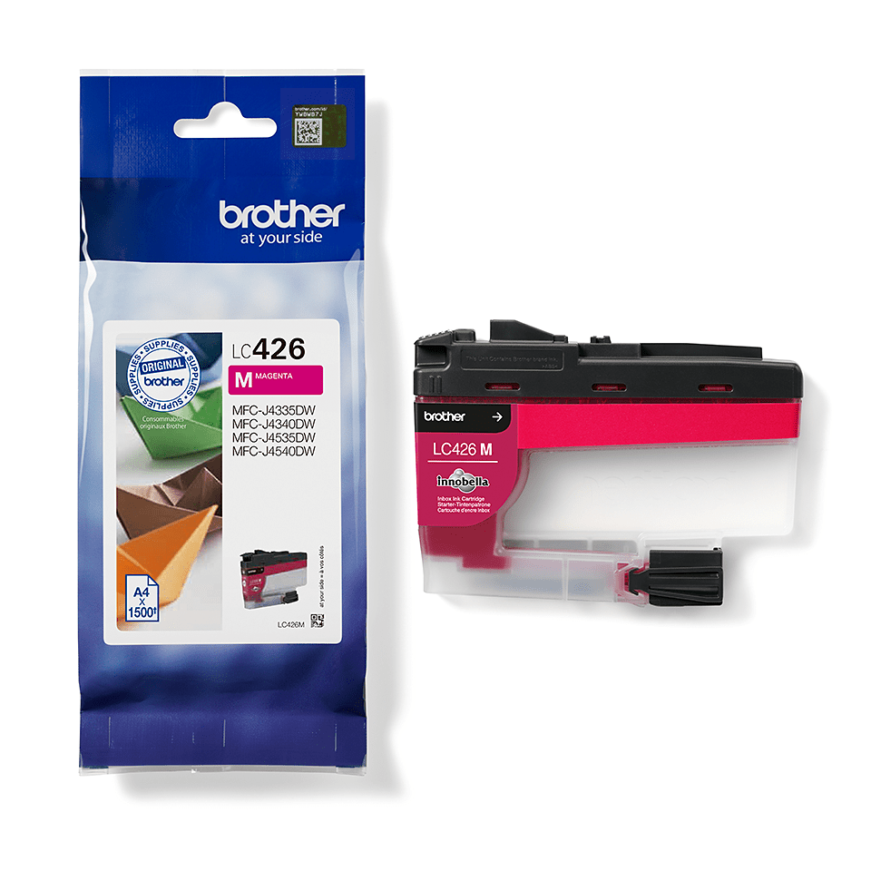 Cartouche compatible d'encre magenta pour imprimante BROTHER MFC