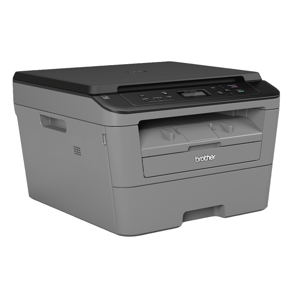 Brother DCP-L2500D all-in-one mono laser printer right 3/4 view