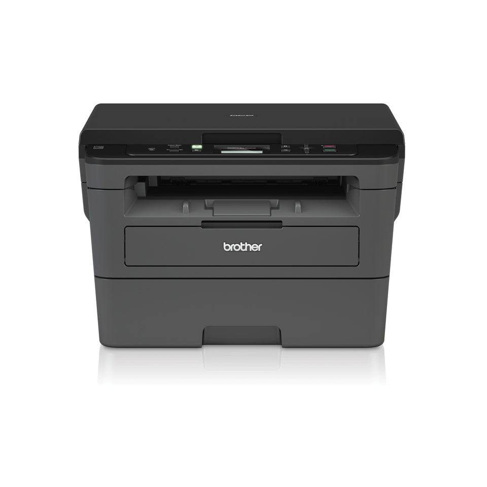 Brother DCP-L2532DW 3-in-1 mono laser printer facing forward