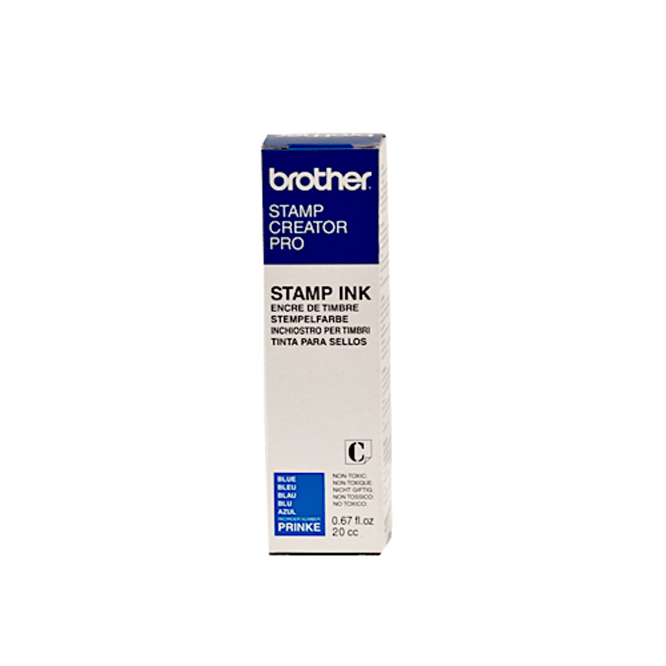 Brother Stamp Creator Ink Pro Blue-Tinta Para Sellos-Azul 0.67 fl.Oz/20cc