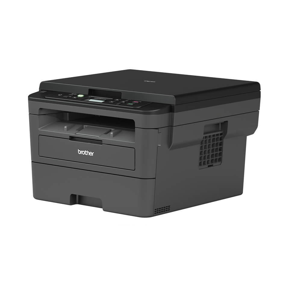 Brother DCP-L2627DW, Multifunktionsdrucker dunkelgrau, USB, WLAN, Scan,  Kopie