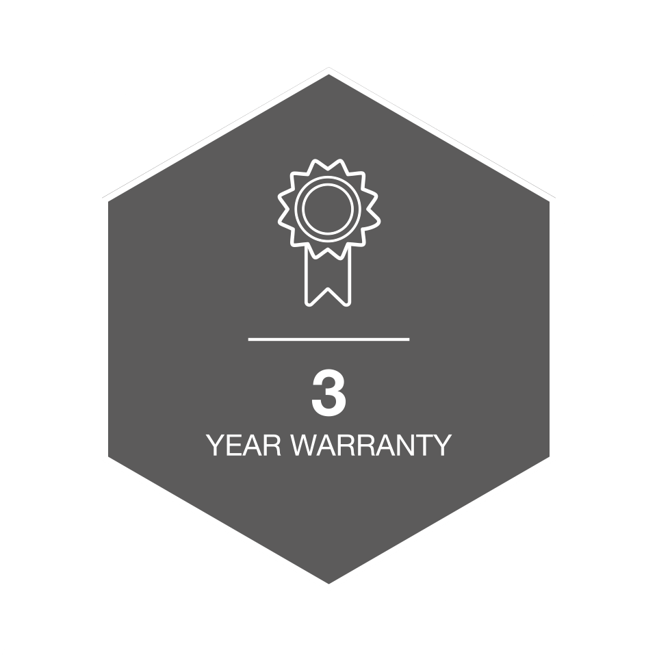 3 year warranty icon
