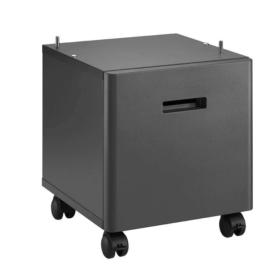 Brother L5000 mono laser dark grey cabinet facing right