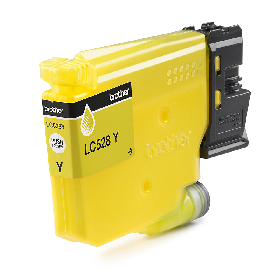 <p>Yellow LC528Y inkjet ink cartridge</p>