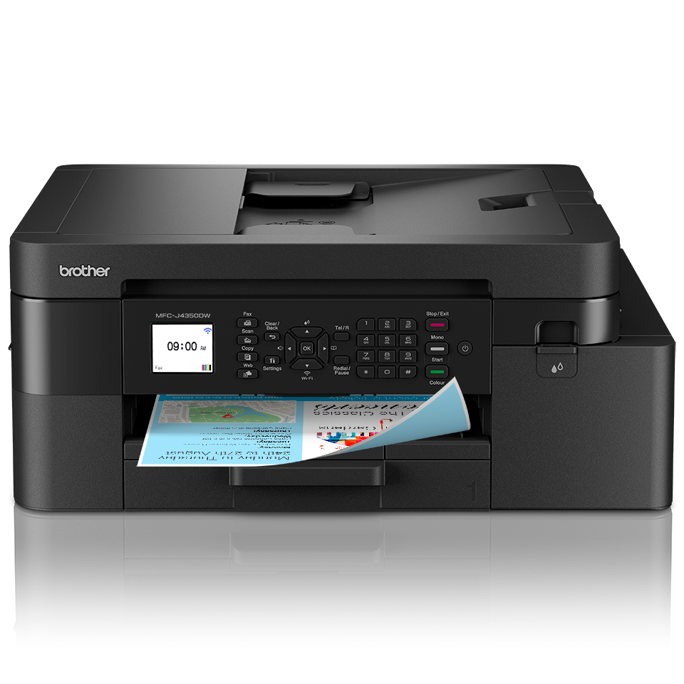 <p>MFCJ4350DW facing front</p>