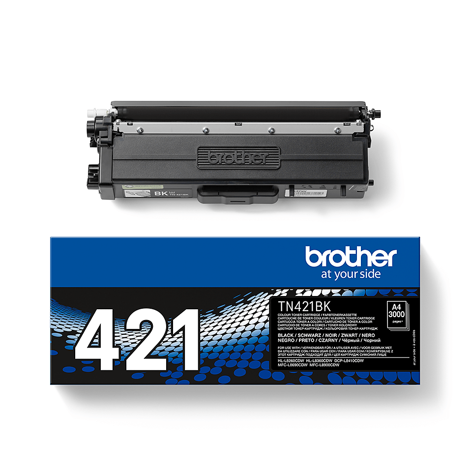 TN-421BK - Toner noir, Consommables originaux