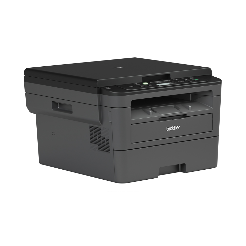 Brother DCP-L2532DW 3-in-1 mono laser printer facing right