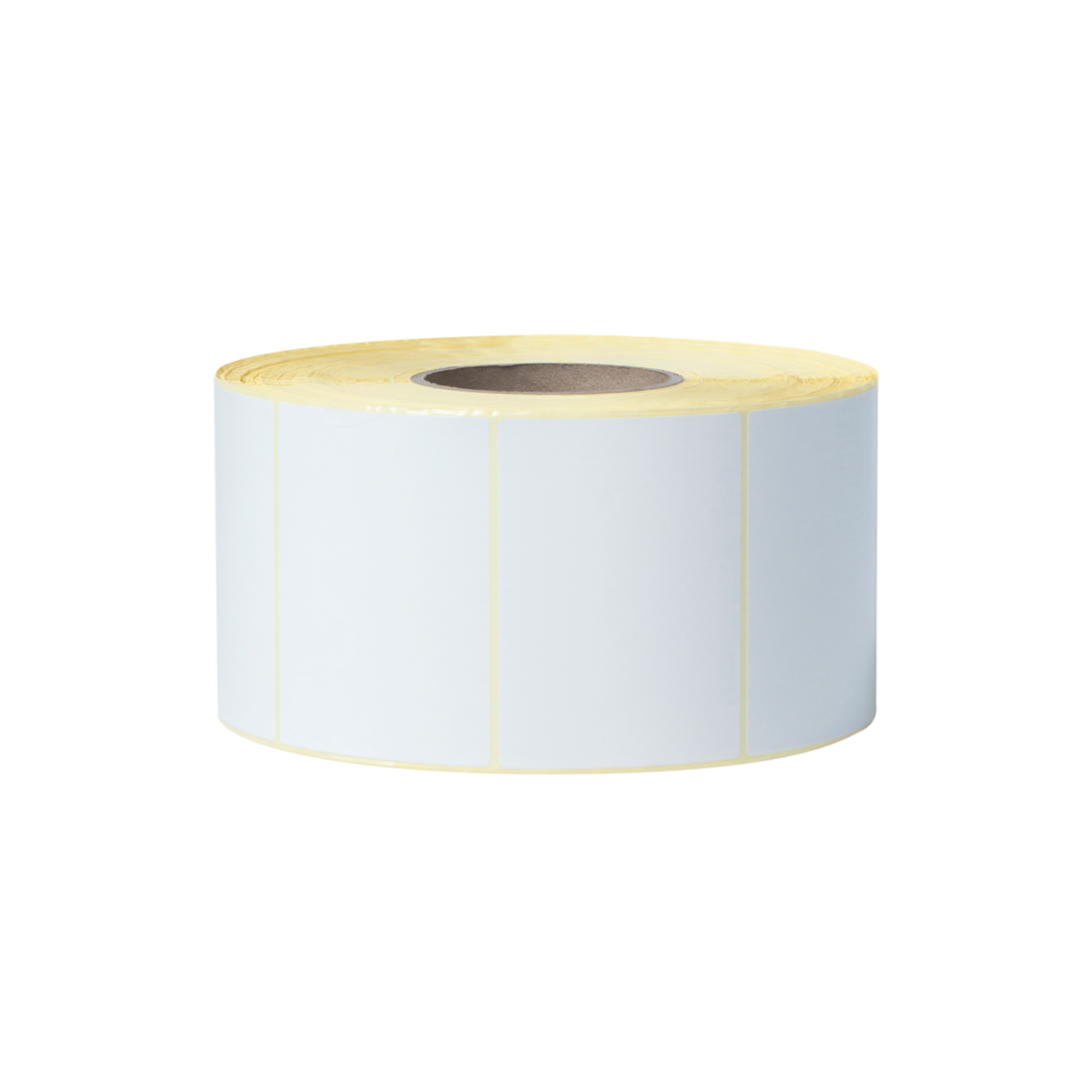 BUS1J074102203 white label roll transparent background - front