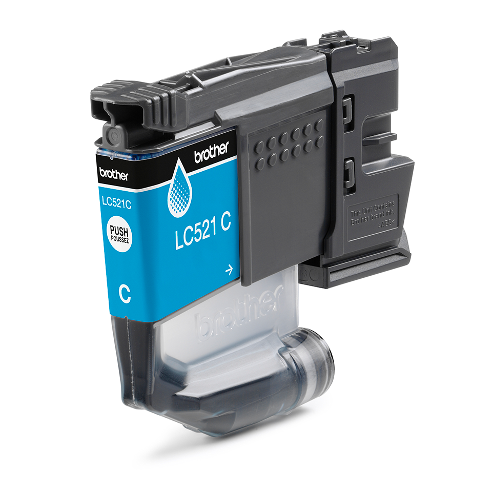 <p>LC521 cyan inkjet cartridge</p>