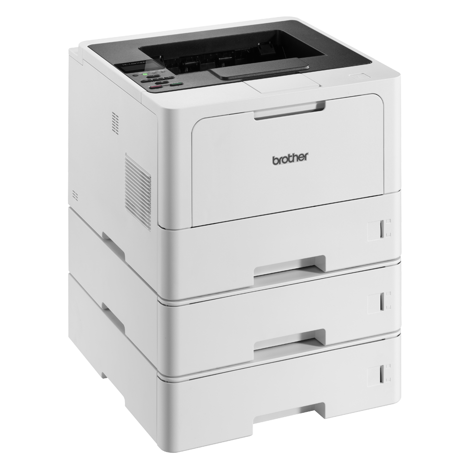 <p>Brother HL-L5210DNTT, Ansicht nach rechts gedreht</p>