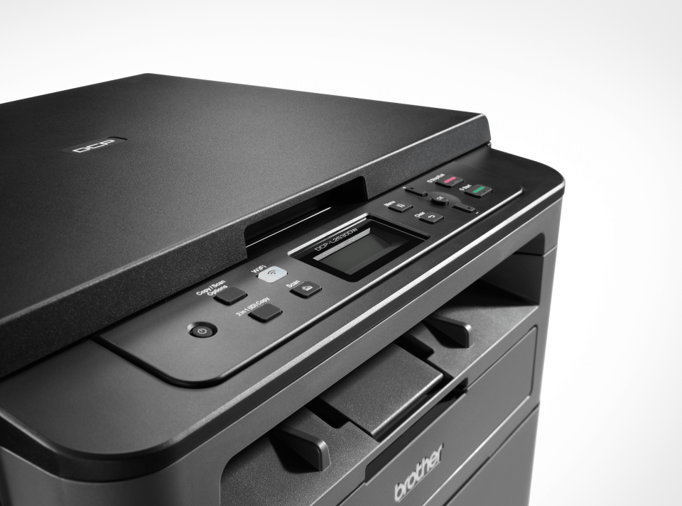 Compact 3-in-1 mono laser printer input 