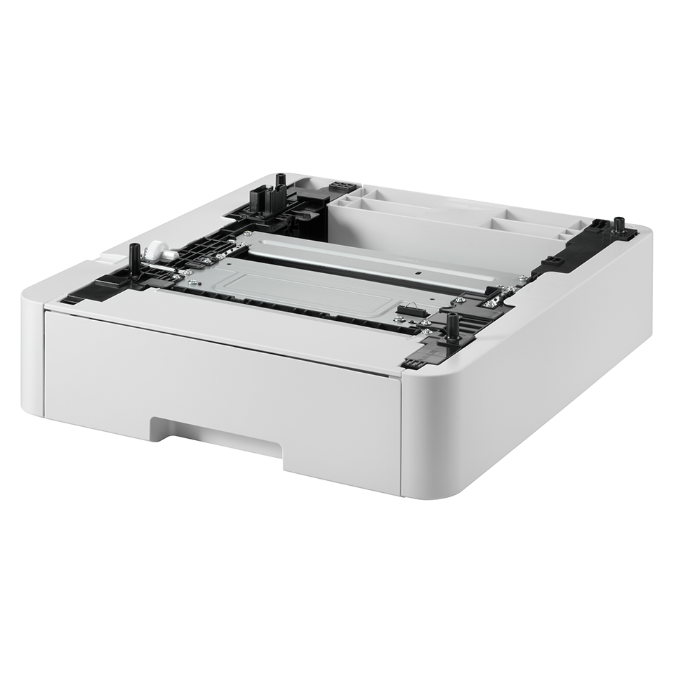 Genuine Brother LT310CL lower paper tray facing left on a white background