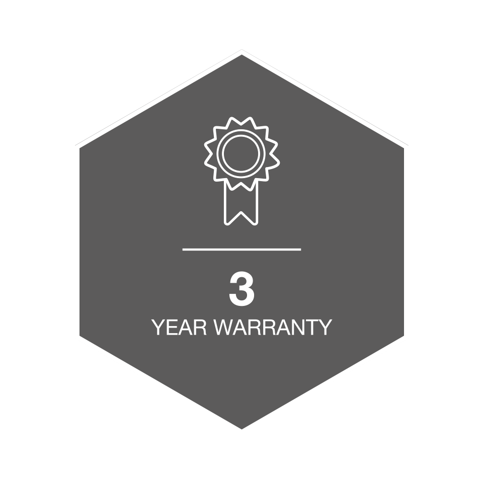 3 year warranty icon