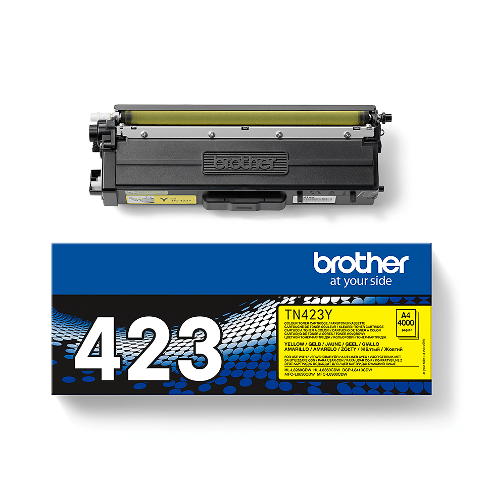 CARTOUCHE DE TONER COMPATIBLE HAUT DE GAMME BROTHER TN245Y JAUNE