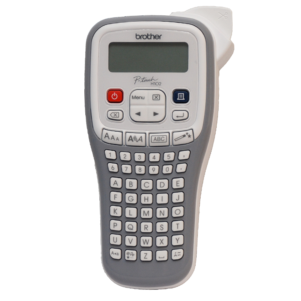 Brother PT-H102 compact handheld label printer for the home