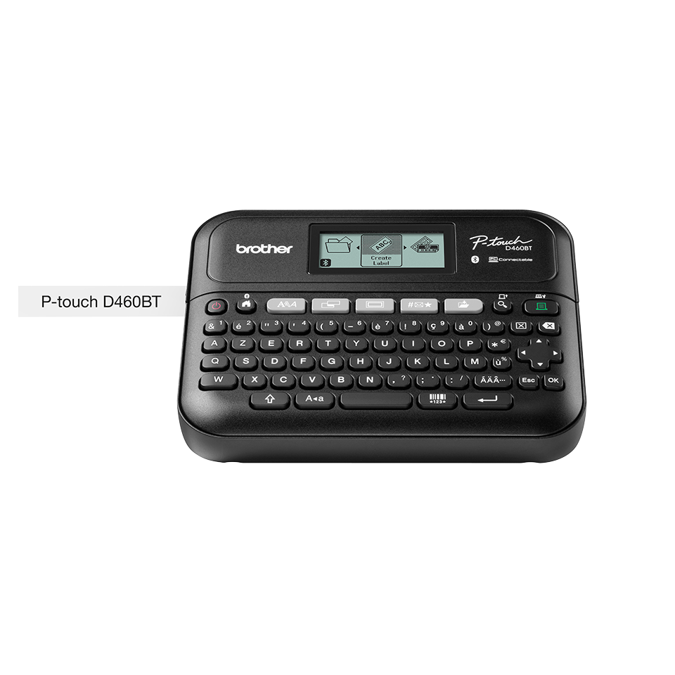 PT-D460BT met AZERTY keyboard
