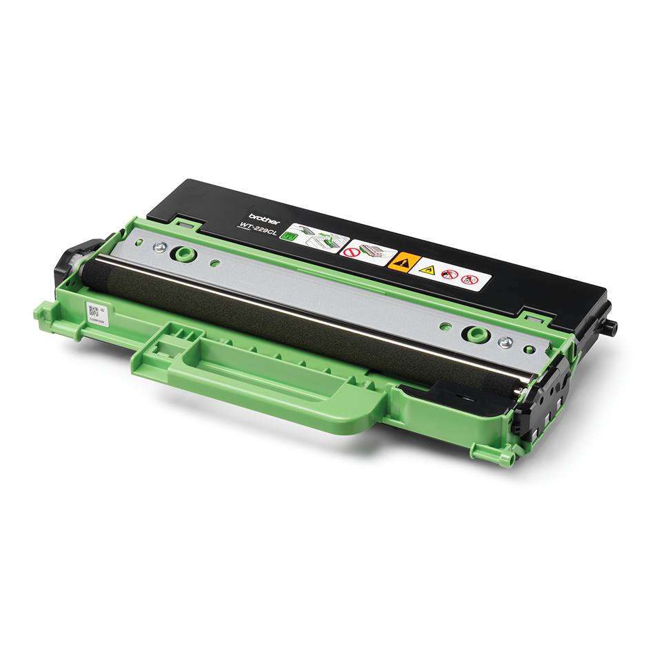 Brother WT229CL waste toner unit facing left on a white background