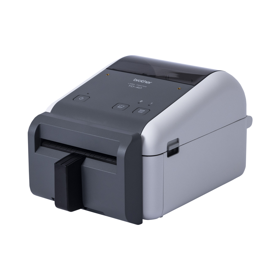 <p>A Brother linerless label printer with Fitted cutter, TD4425DNFC </p>