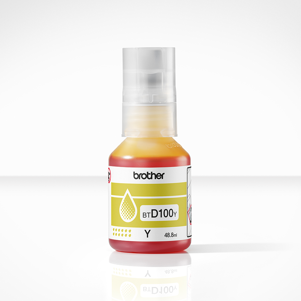 <p>BTD100Y yellow ink bottle</p>