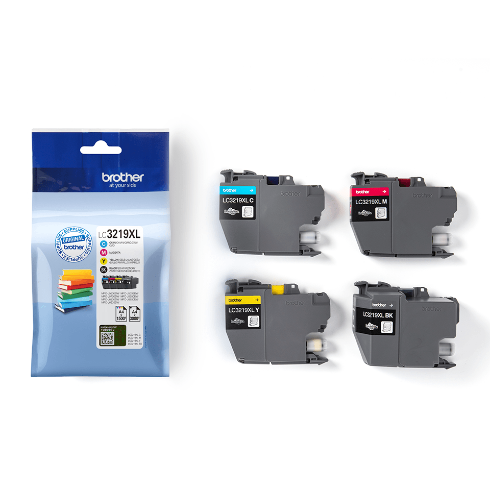 LC3219XLVALBP Brother genuine ink cartridges and multi pack image