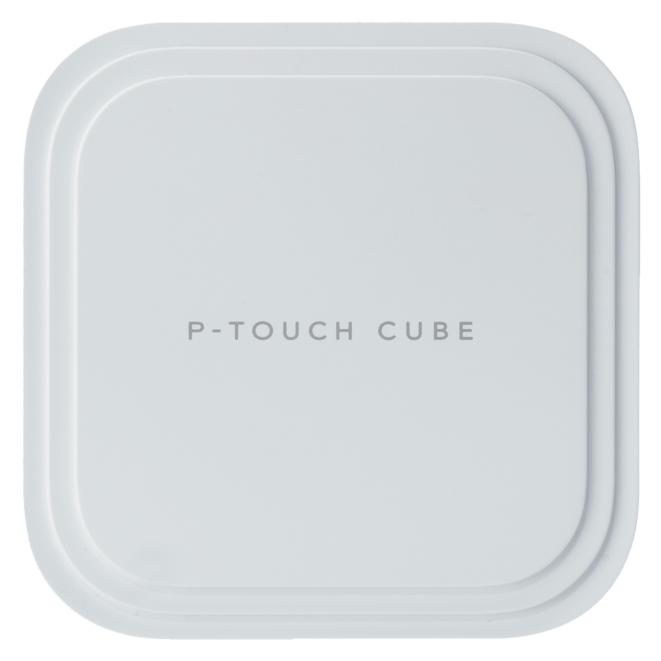P-touch CUBE Pro (P910BT) label printer side shot