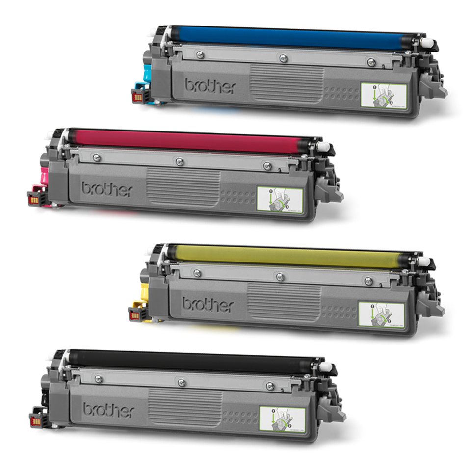 Brother TN248VAL toner multipack carrtridges on a white background