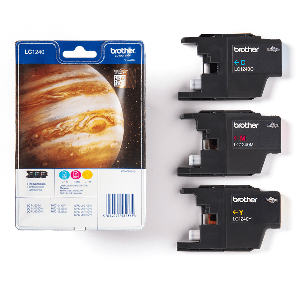 LC1240RBWBP Brother genuine ink cartridges and multi pack image