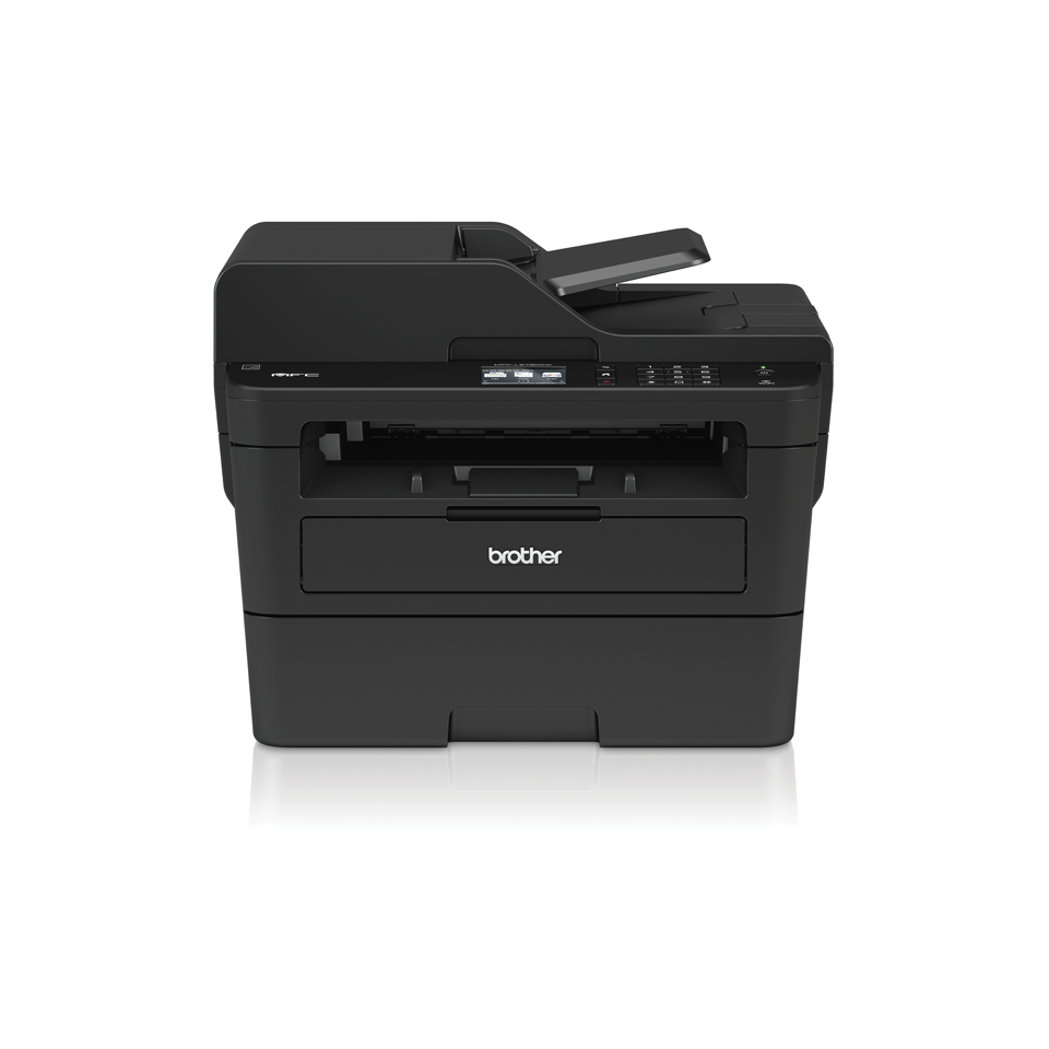 Brother MFC-L2732DW 4-in-1 mono laser printer facing front