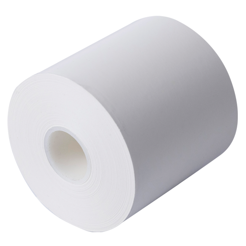 <p>BFA274080080 3 inch linerless label roll</p>