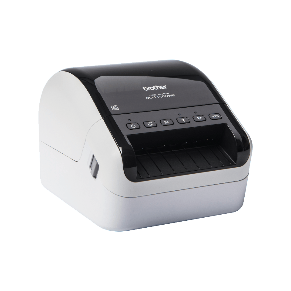 QL1110NWB label printer right view