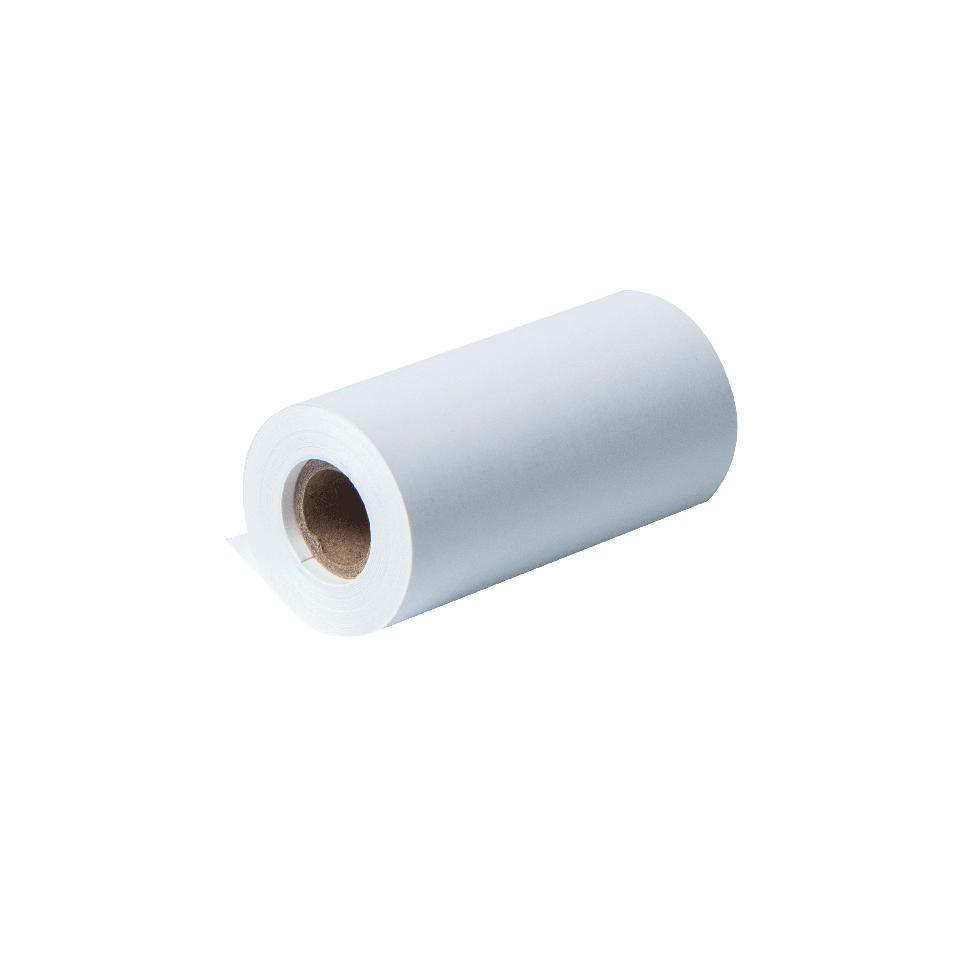 BDE1J000057030 receipt roll with transparent background - right