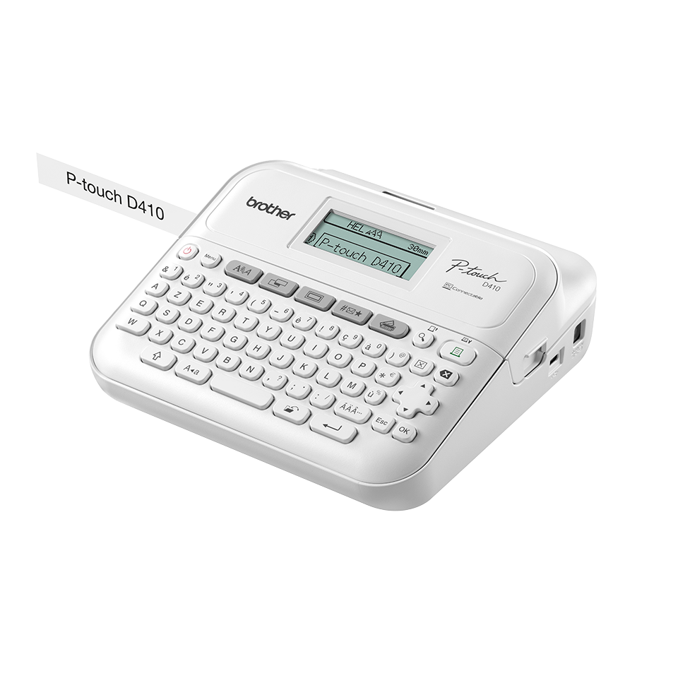 PT-D410 met AZERTY keyboard