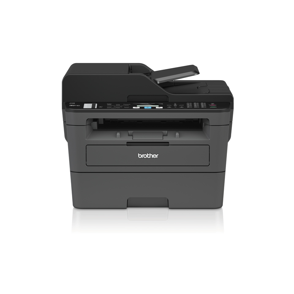 Brother MFC-L2712DN 4-in-1 mono laser printer facing front