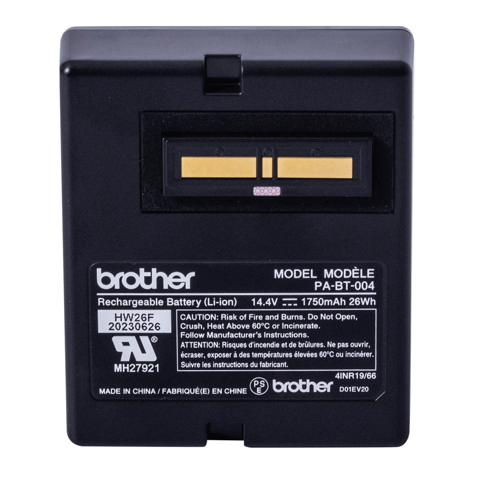 <p>A single battery for the TD-2D label printers</p>