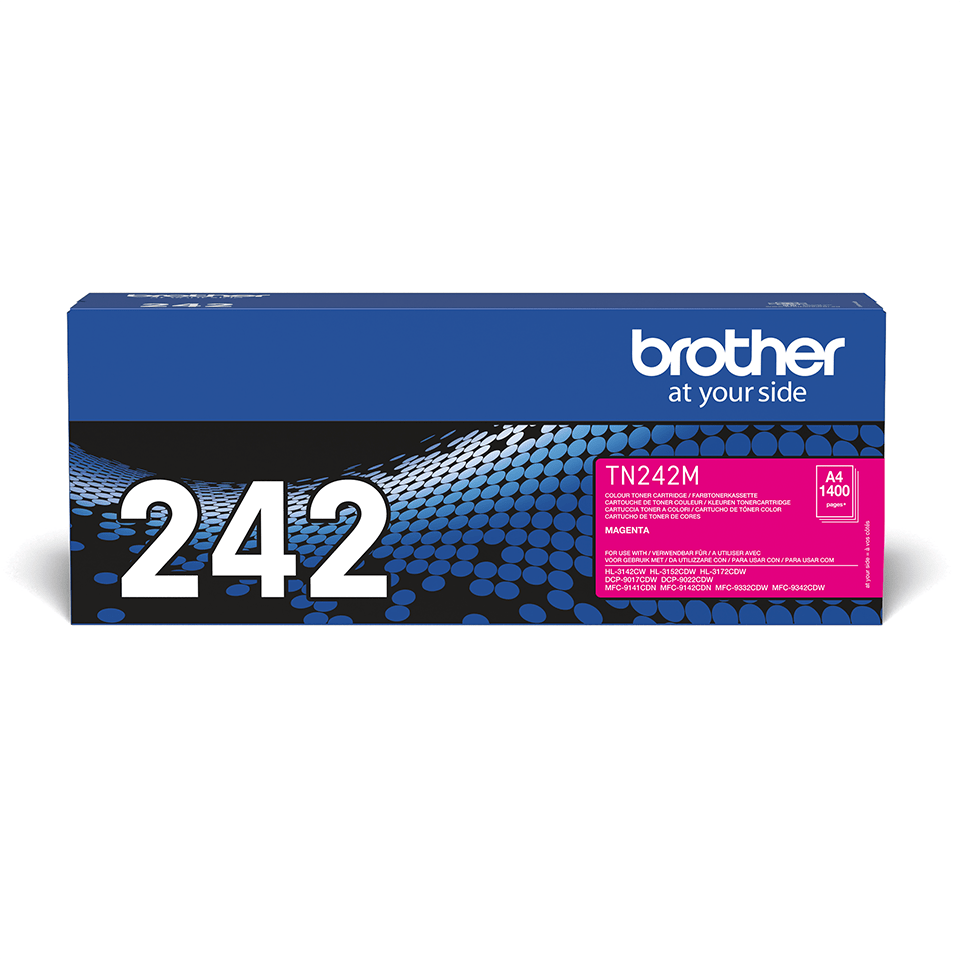 TN242M Brother genuine toner cartridge pack front image