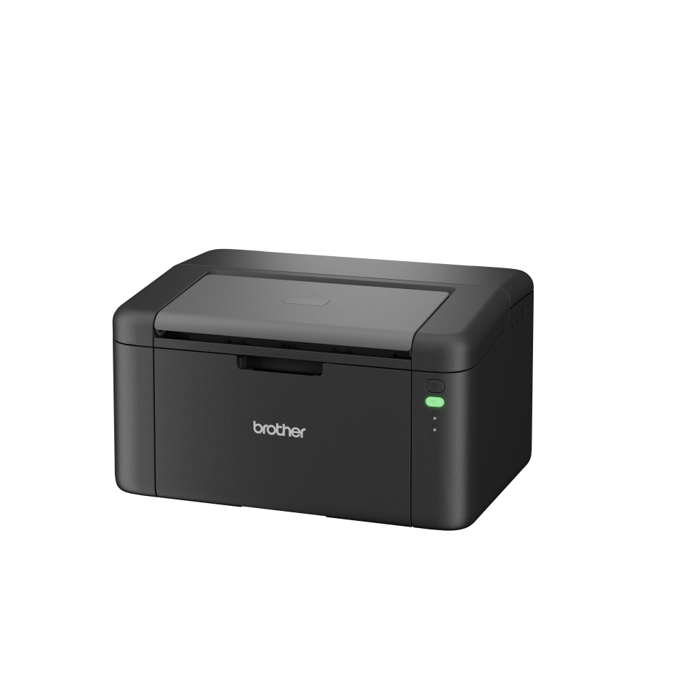 <p>Drukarka HL-L1232W z lewej strony</p>