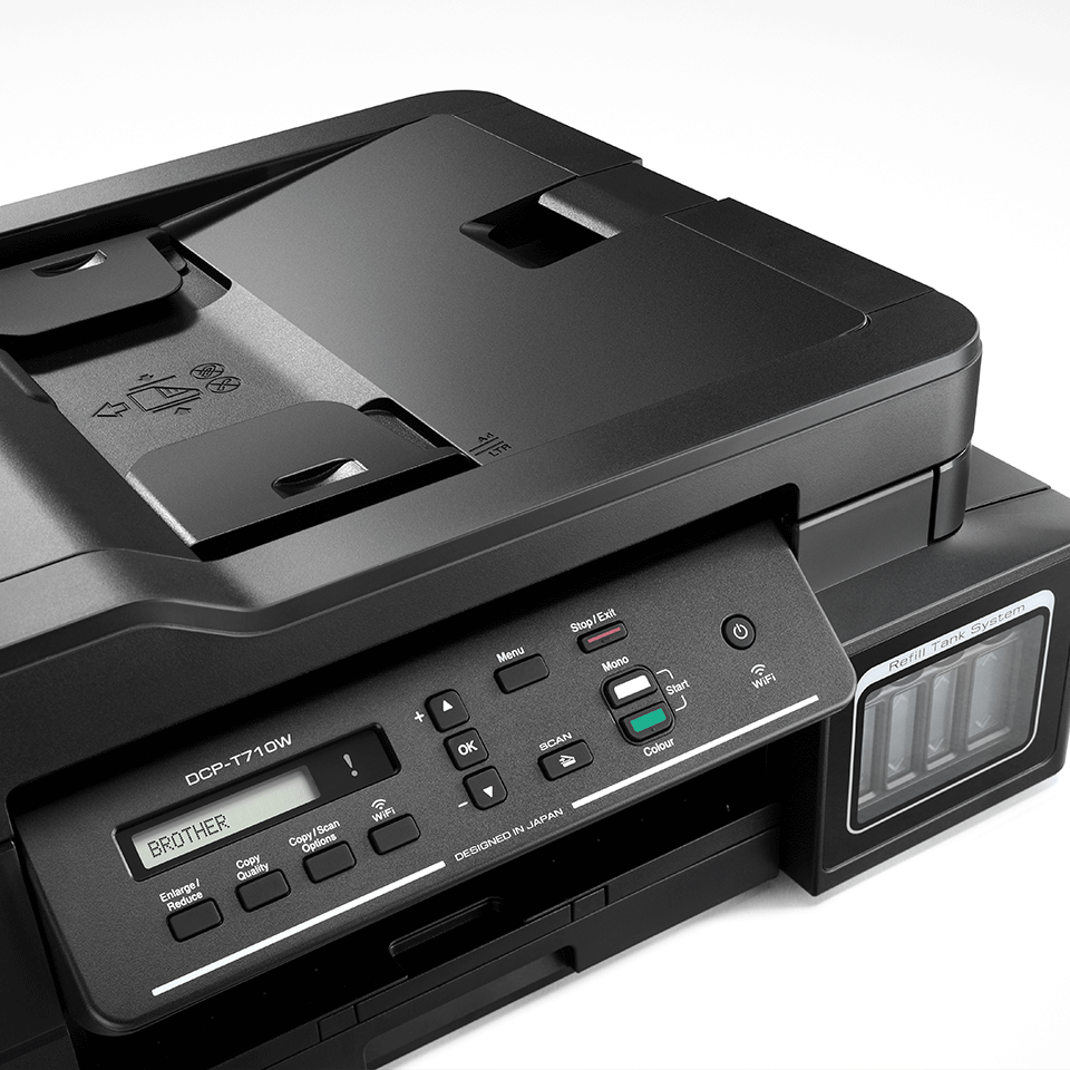 DCPT710W black inkjet printer