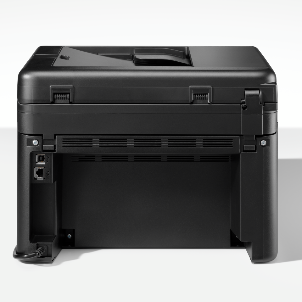 <p>Back of the DCPL1660W mono laser printer</p>