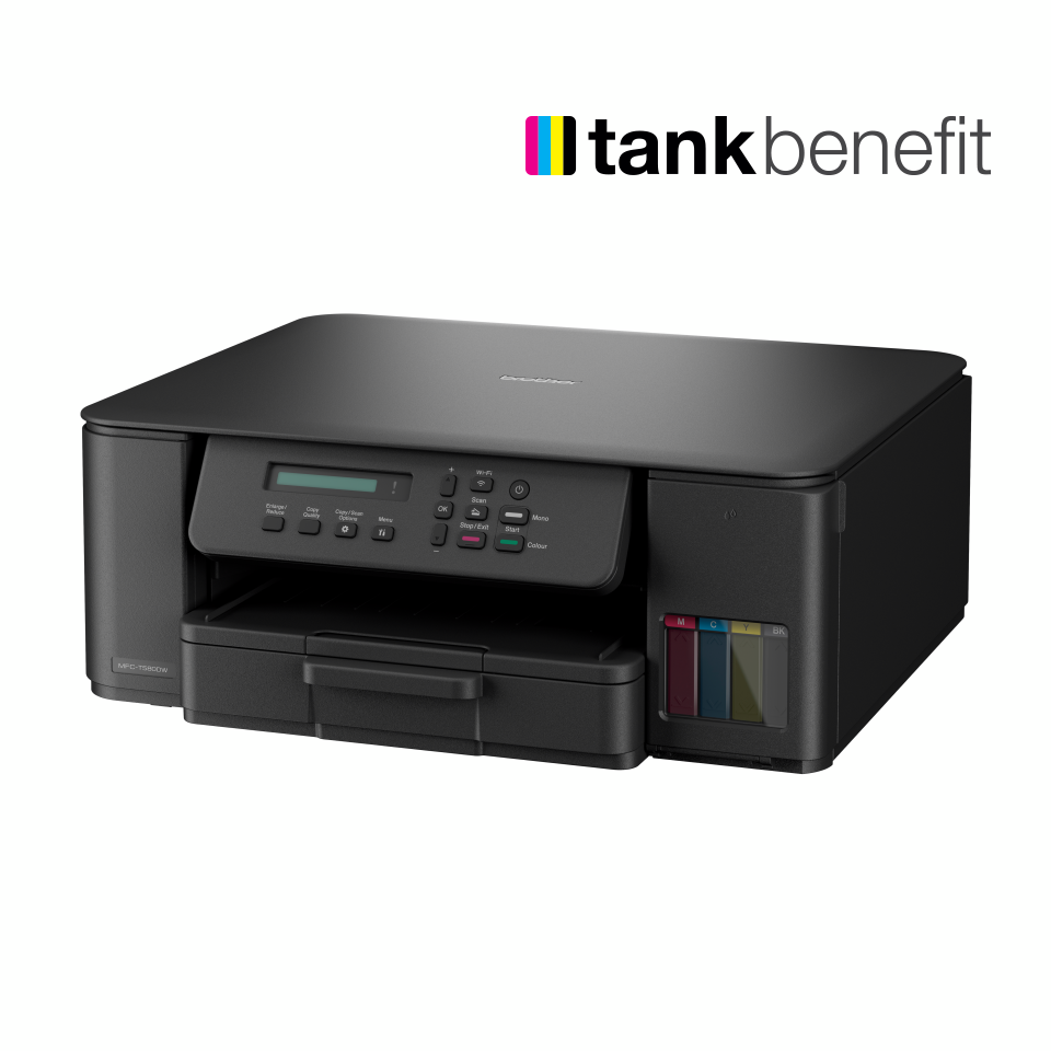 <p>DCP-T580DW avec logo Tankbenefit</p>