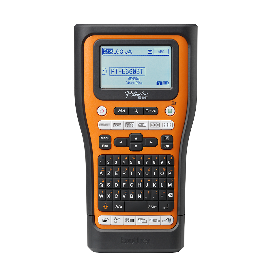 PT-E560BTSP avec clavier AZERTY