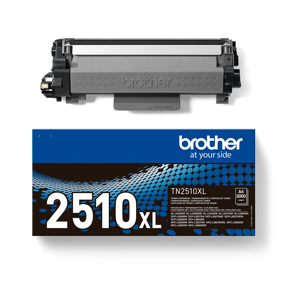 TN2510XL toner and toner carton