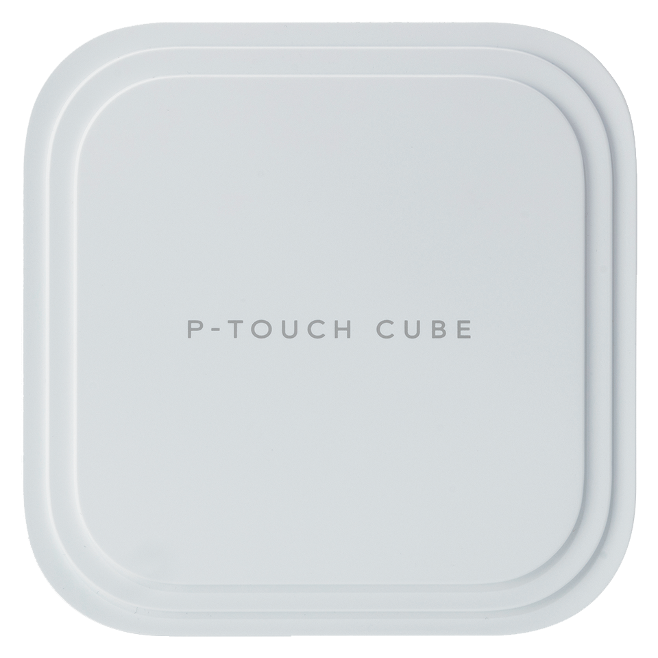 P-touch CUBE Pro (P910BT) label printer side shot
