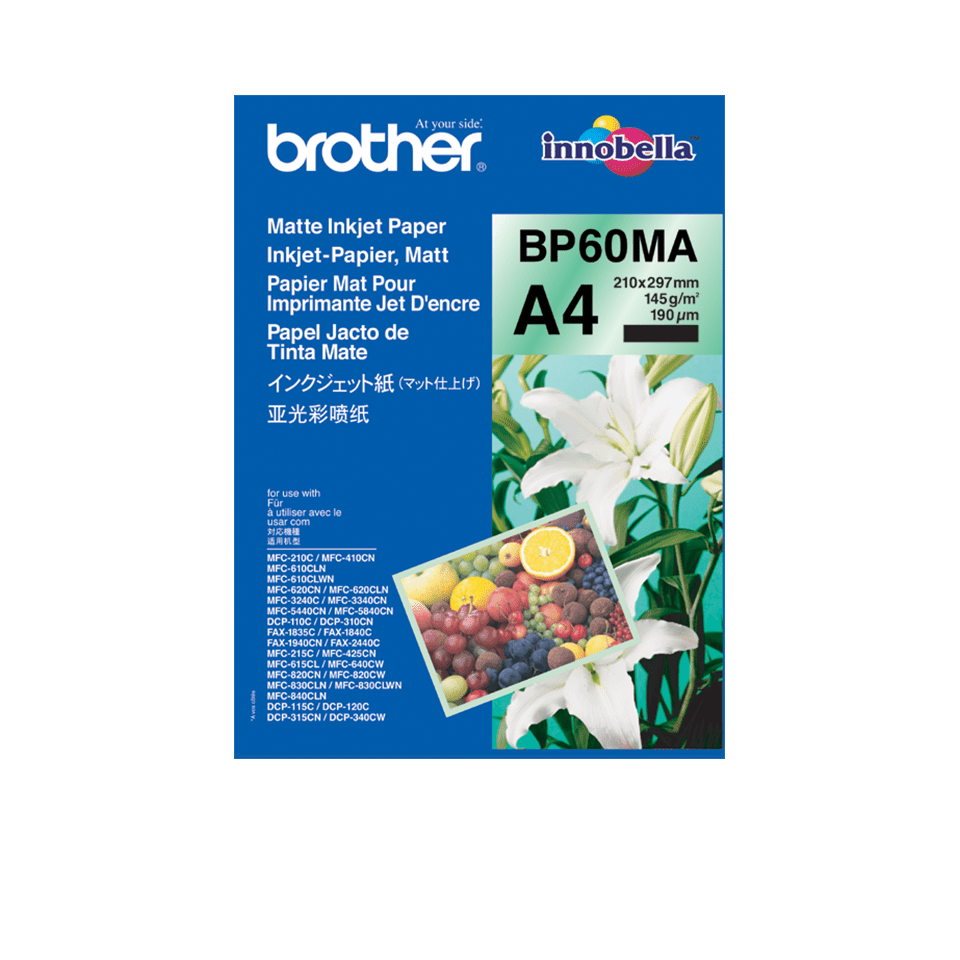 Brother BP-60MA  Papier mat jet d'encre A4